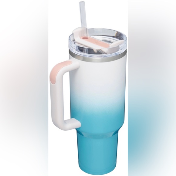 THE QUENCHER H2.0 FLOWSTATE TUMBLER 30 Oz 1.18 L Brand New Pool Ombre - Picture 3 of 3